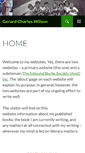 Mobile Screenshot of gerardcharleswilson.com